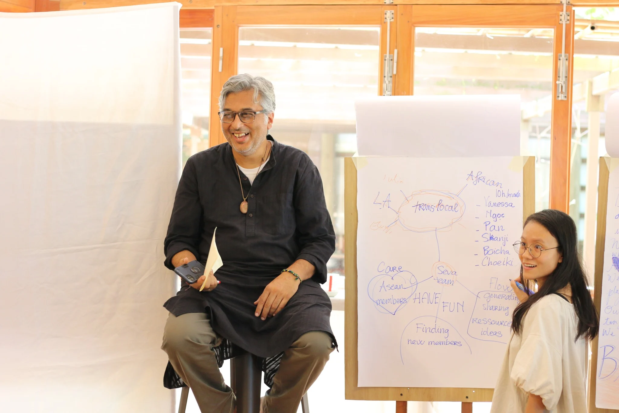 Manish Jain ở sự kiện Asia Ecoversities Gathering diễn ra ở Hội An, Đà Nẵng